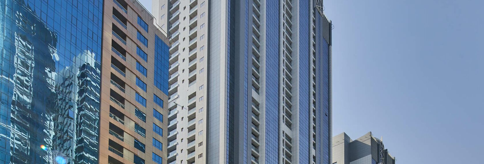 CW 50-SC Façades - Apartmentcomplex Terhab Hotel & Apartment located in Sharjah, United Arab Emirates