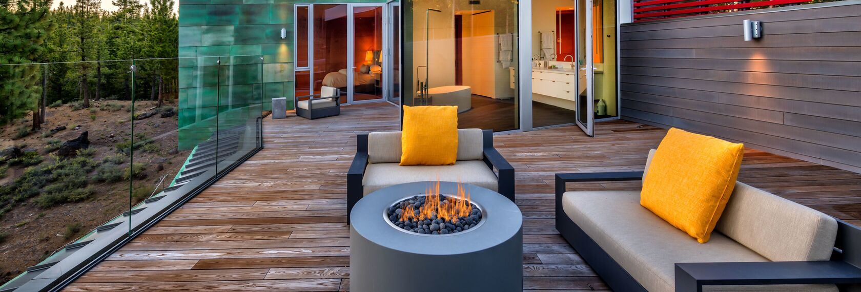 SlimLine 38 Windows, SlimLine 38 Doors, ConceptWall 50 Façades and Mosquito Complementary Systems - Martis Camp located in Truckee, CA, United States of America