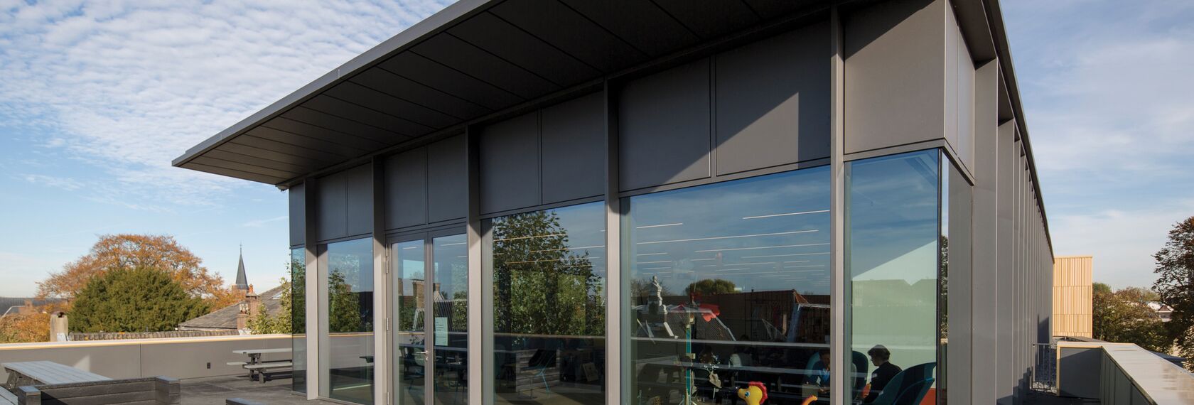ConceptWall 50 Façades and ConceptSystem 77 Windows - Deventer Library located in Deventer, The Netherlands