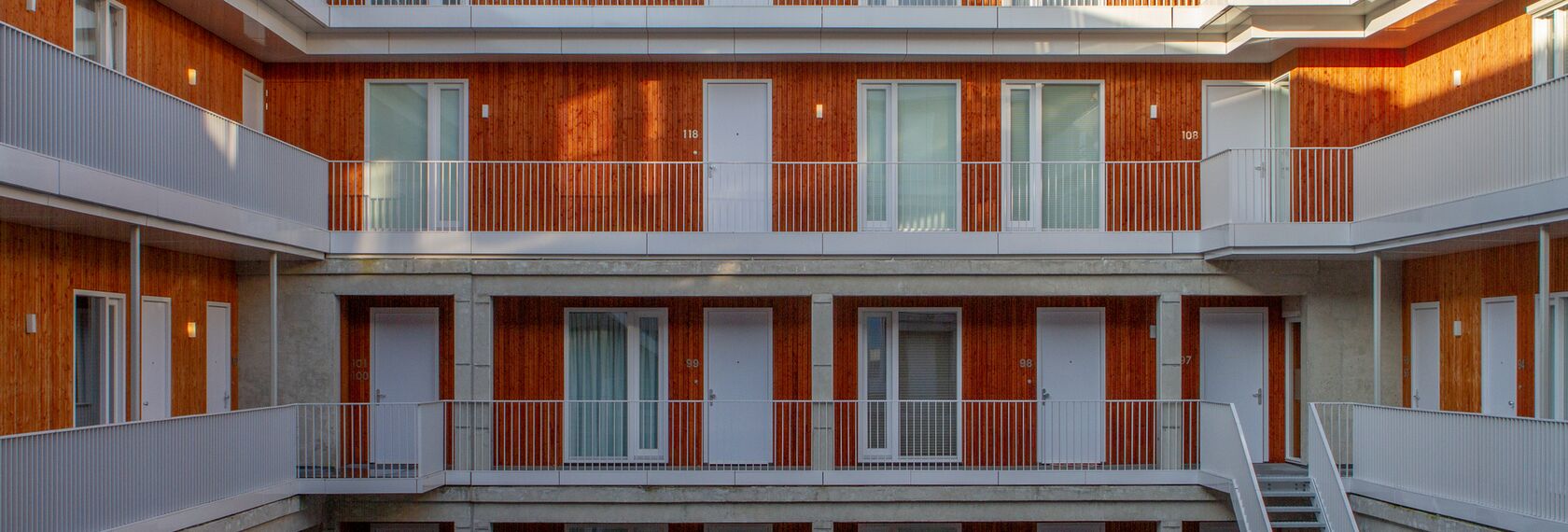 SlimLine 38 Windows and ConceptPatio 130 Sliding & Folding - Residental/Project Schubert Apartments located in 's Hertogenbosch, The Netherlands