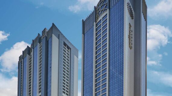 CW 50-SC Façades - Apartmentcomplex Terhab Hotel & Apartment located in Sharjah, United Arab Emirates