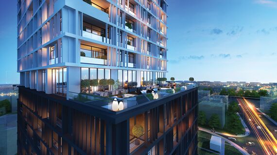 ConceptWall 50 Façades, ConceptSystem 68 Windows and ConceptSystem 59 Windows - Kuzu Kumru located in Ankara, Turkey