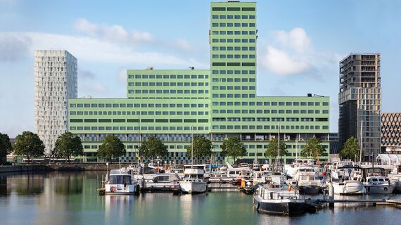 ConceptWall 50 Façades - ZNA Hospital located in Antwerp, Belgium