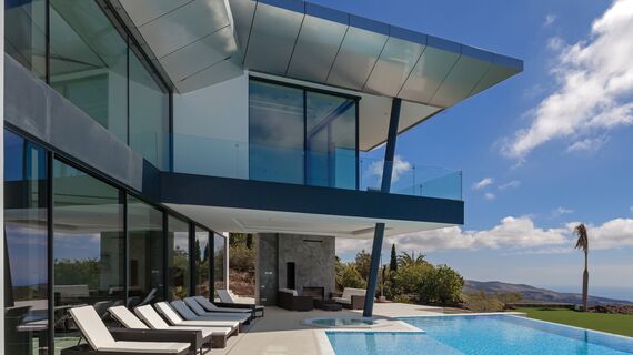 HiFinity Sliding & Folding, ConceptSystem 77 Doors and ConceptPatio 68 Sliding & Folding - Villa Private House Gran Canaria located inSpain