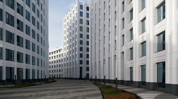 ConceptSystem 77 Windows and ConceptWall 50 Façades - Business center Aquamarine Business Centre located in Moscow, Russia