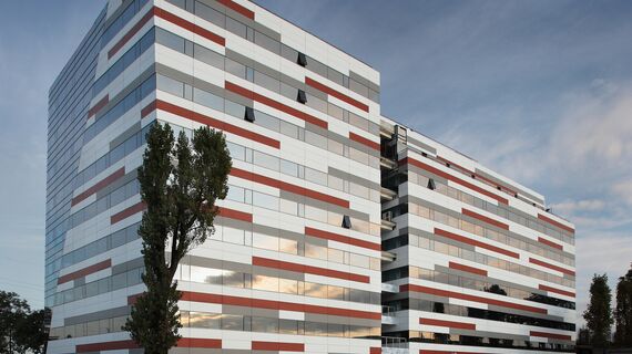 ConceptWall 50 Façades - Office building RAMS Business centre located in Bucharest, Romania